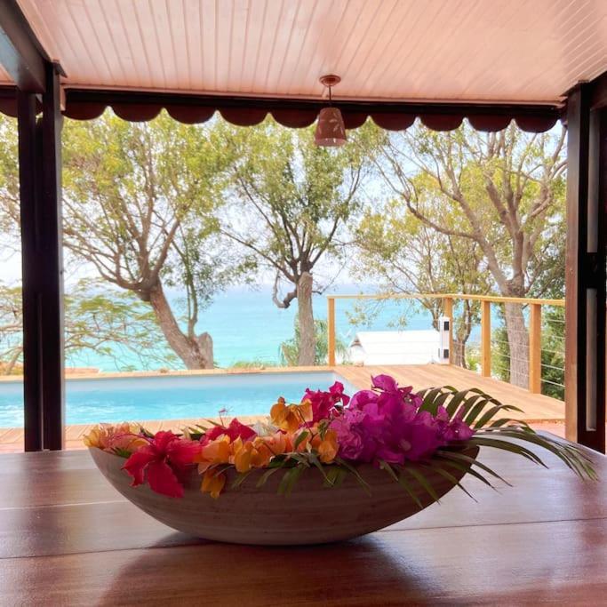 Le Caillou *** Belle Villa, 4 Chambres, Piscine, Vue Mer *** Le Diamant Ngoại thất bức ảnh