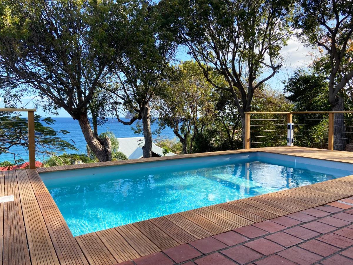 Le Caillou *** Belle Villa, 4 Chambres, Piscine, Vue Mer *** Le Diamant Ngoại thất bức ảnh